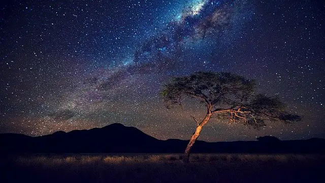 Pemandangan Langit Malam yang Menakjubkan