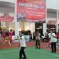 Turnamen sepak takraw digelar Polda Riau dalam rangka menyambut Hari Bhayangkara ke-77