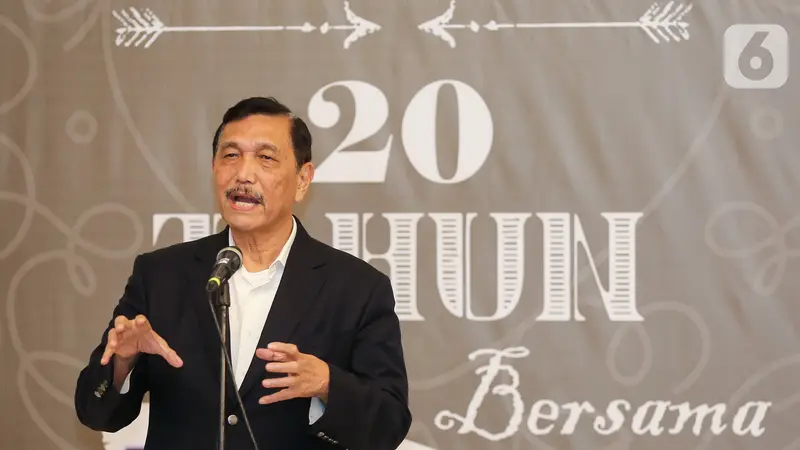 Pendiri dan Ketua Pembina Yayasan Del, Luhut Binsar Pandjaitan. (Liputan6.com/Fery Pradolo)