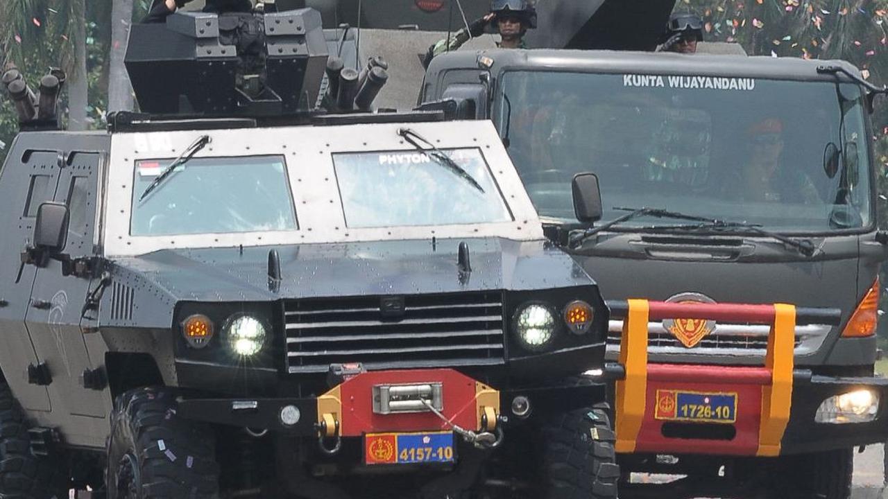 FOTO: Deretan Alutsista Kebanggaan Indonesia Meramaikan Gladi Bersih HUT TNI ke-78 di Monas