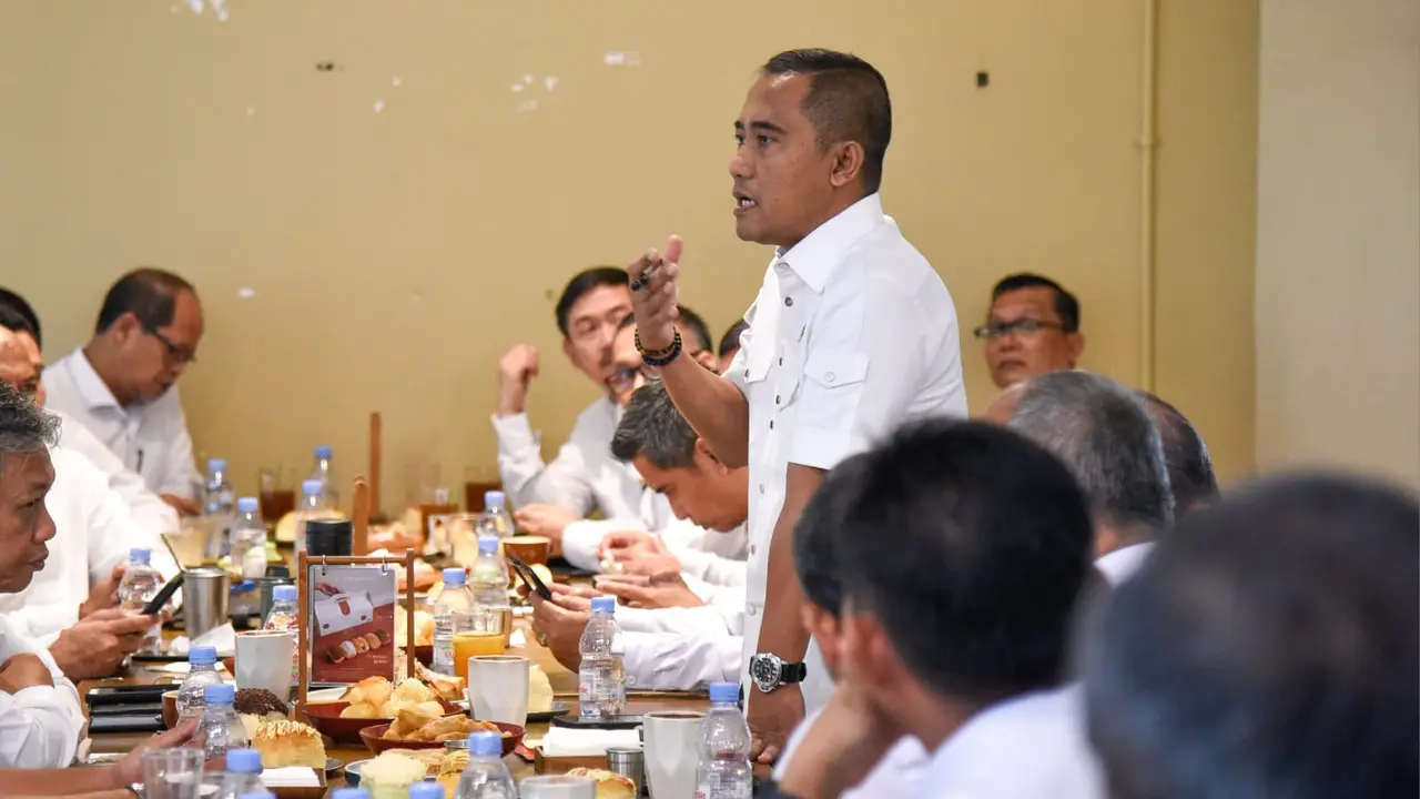 Kepala BNPT Komjen. Pol. Eddy Hartono, dalam Kegiatan Coffee Morning bersama Densus 88 AT Polri di Jakarta, Senin (30/9/2024) (Istimewa)