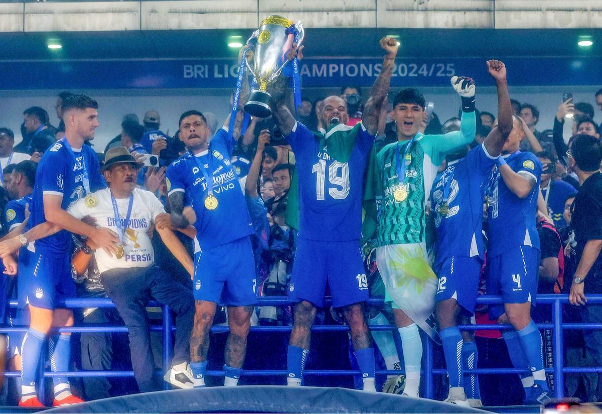 FOTO: Persib Bandung Juara Liga 1 BRI Musim 2024/2025
