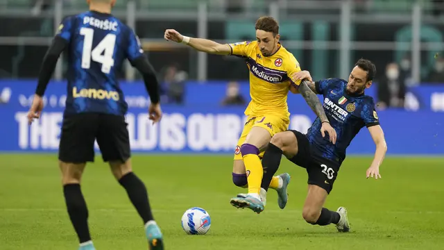 Inter Milan Diimbangi Fiorentina di San Siro