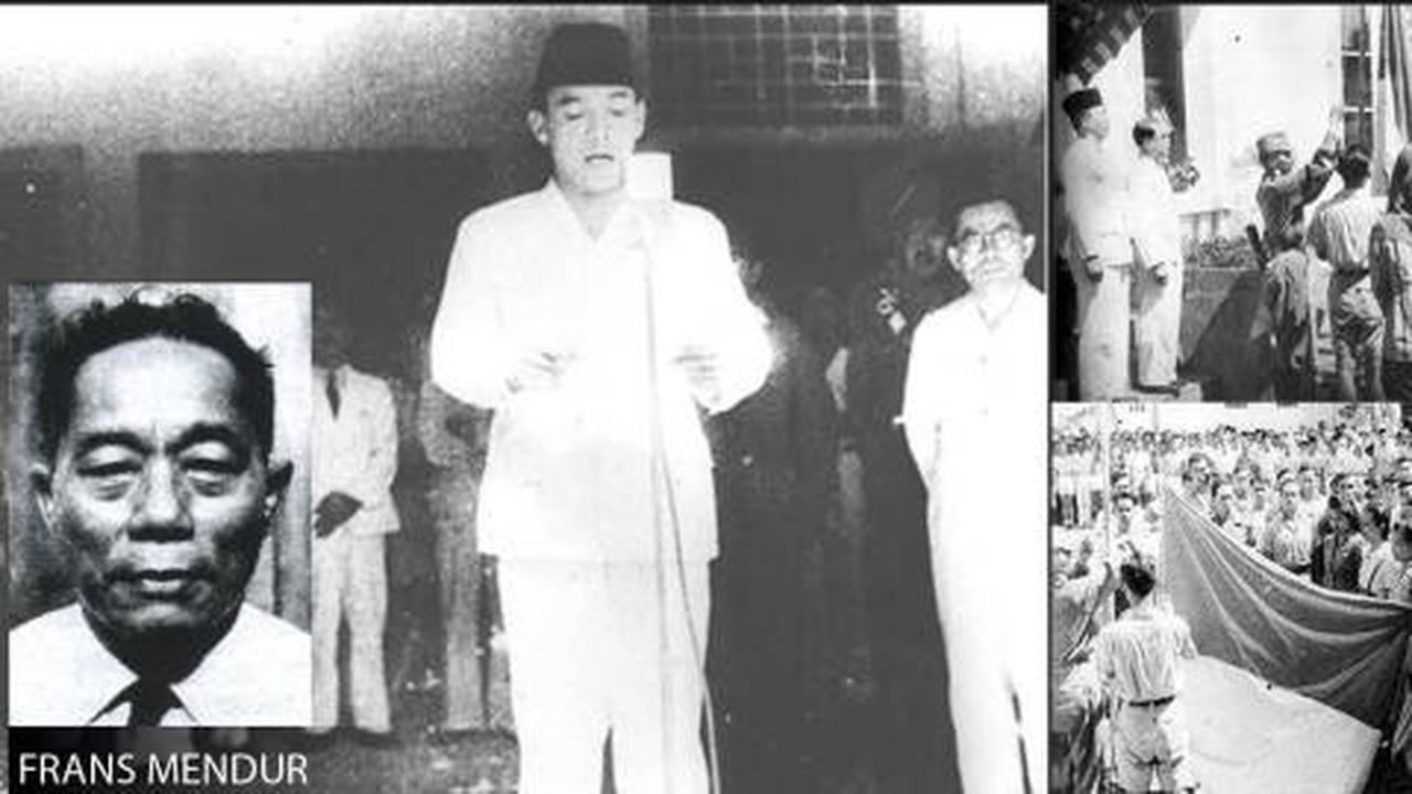 Tiga foto proklamasi legendaris karya Frans Mendur