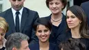Vallaud-Belkacem  mendapatkan kewarganegaraan Prancis tak lama setelah ia kuliah hukum di Amiens. Tak lama kemudian ia berhasil masuk ke sekolah elit Institut d’études politiques de Paris. (AFP/ LIONEL BONAVENTURE)