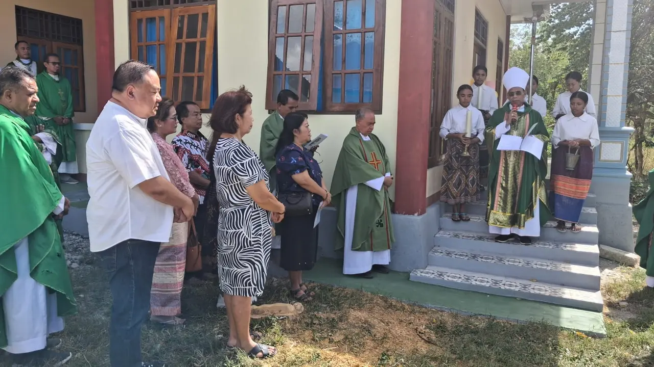 Yayasan Felix–Maria Go bangun fasilitas Wisma Purnabakti bagi Romo purnabakti di Atambua (Dok YFMG)