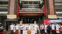 Dukung UMKM saat Pandemi, Bupati Gianyar Resmikan Pasar Seni Sukawati