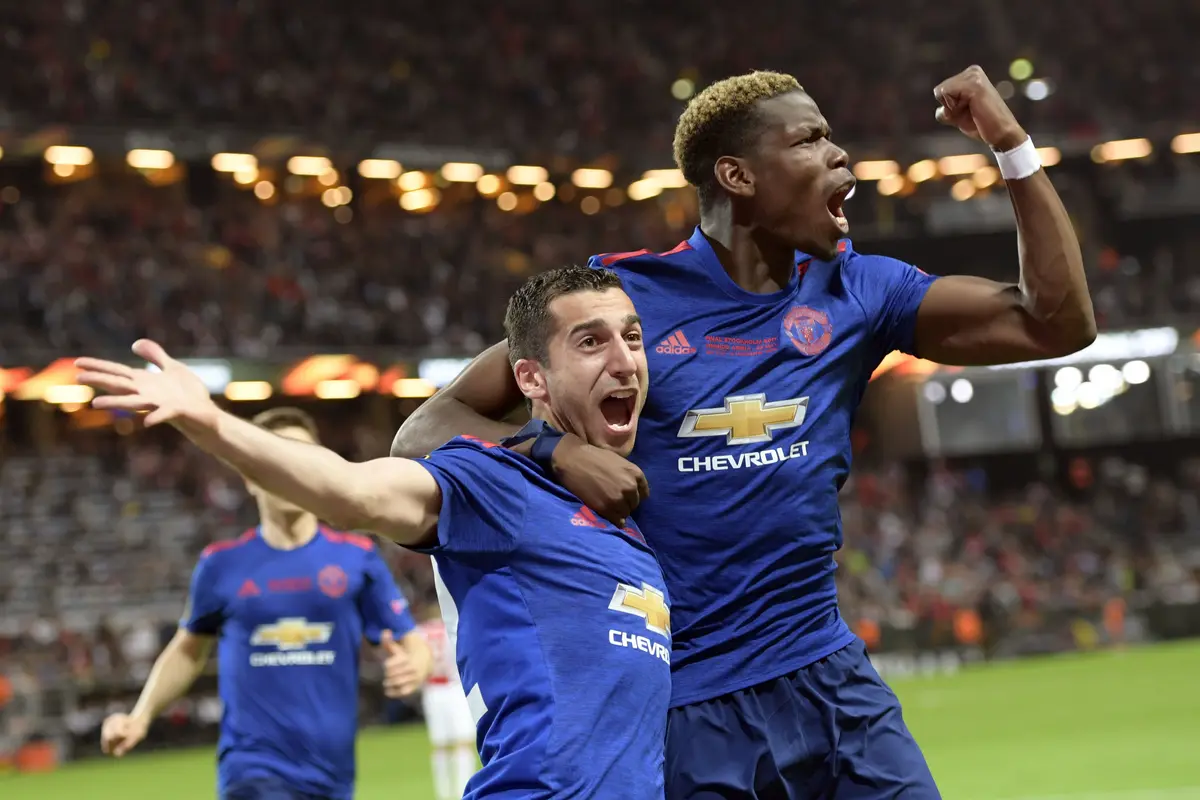 Luapan Kegembiraan Pemain MU Usai Juara Liga Europa