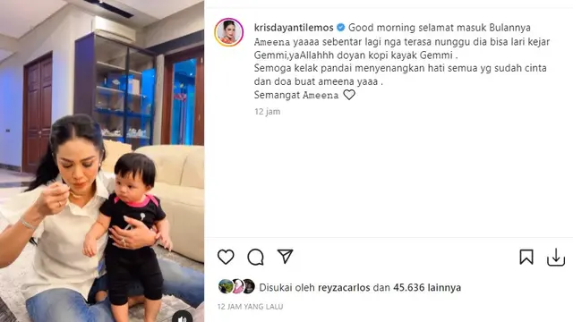 Krisdayanti (Foto: Instagram/@krisdayantilemos)