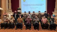 kegiatan Penandatanganan Komitmen Pemenuhan Pasokan Batu Bara untuk Ketenagalistrikan Umum, yang diselenggarakan oleh PLN - Kementerian ESDM, di Bali (18/6/2021).