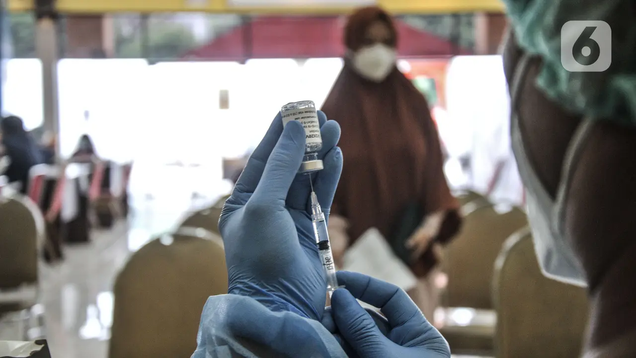 Vaksinasi Dosis Kedua di Indonesia Capai 41,45 Persen