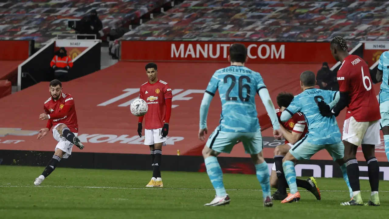 FOTO: Manchester United Tendang Liverpool dari Piala FA