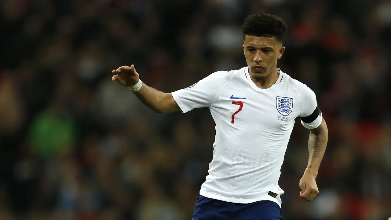 Jadon Sancho, Wonderkid Inggris Incaran Klub Elite