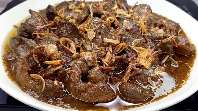 Resep Semur Ati Ampela Pedas