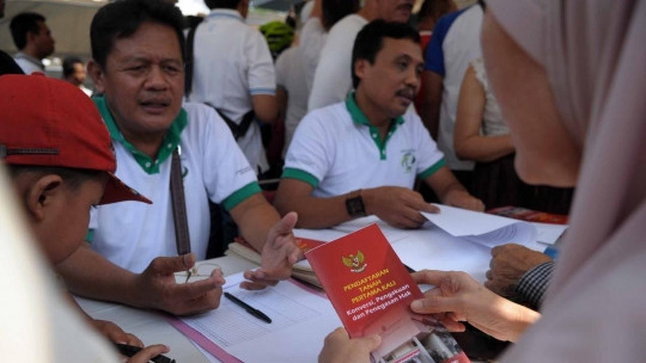 Pengunjung Car Free Day serbu layanan pertanahan via online di HI