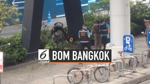 VIDEO: Dua Bom Guncang Area Stasiun Skytrain Bangkok