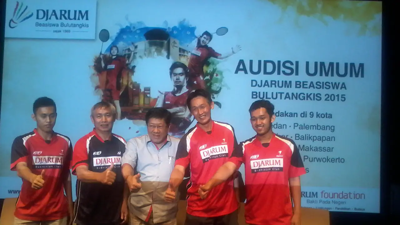 PB Djarum Gelar Audisi di Sembilan Kota Besar Tanah Air