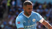 Bek Manchester City, Kyle Walker (c) AP Photo/Kirsty Wigglesworth