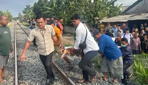 Tragis, Ibu Tewas Tertabrak Kereta saat Cari Anaknya