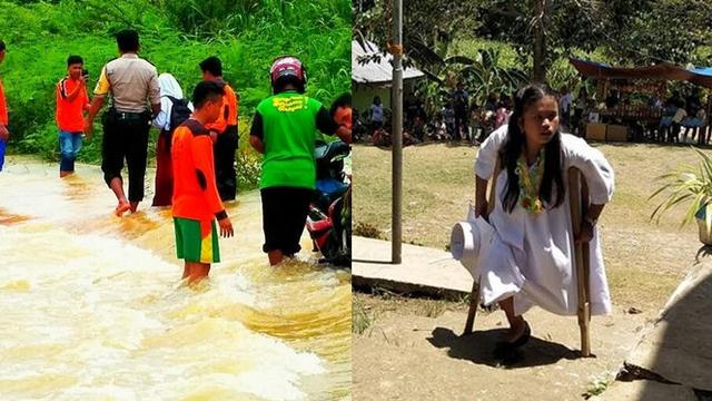 kisah inspiratif untuk siswa Kisah Perjuangan 5 Bocah Berangkat Sekolah Ini Bikin Haru 
