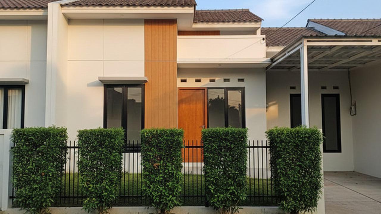 Model Rumah dengan Pagar Teh Tehan