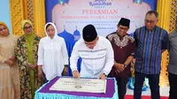 PT Pupuk Kalimantan Timur (Pupuk Kaltim) gelar Safari Ramadan sekaligus penyaluran bantuan peningkatan fasilitas ibadah dan aktivitas keislaman di Kota Bontang