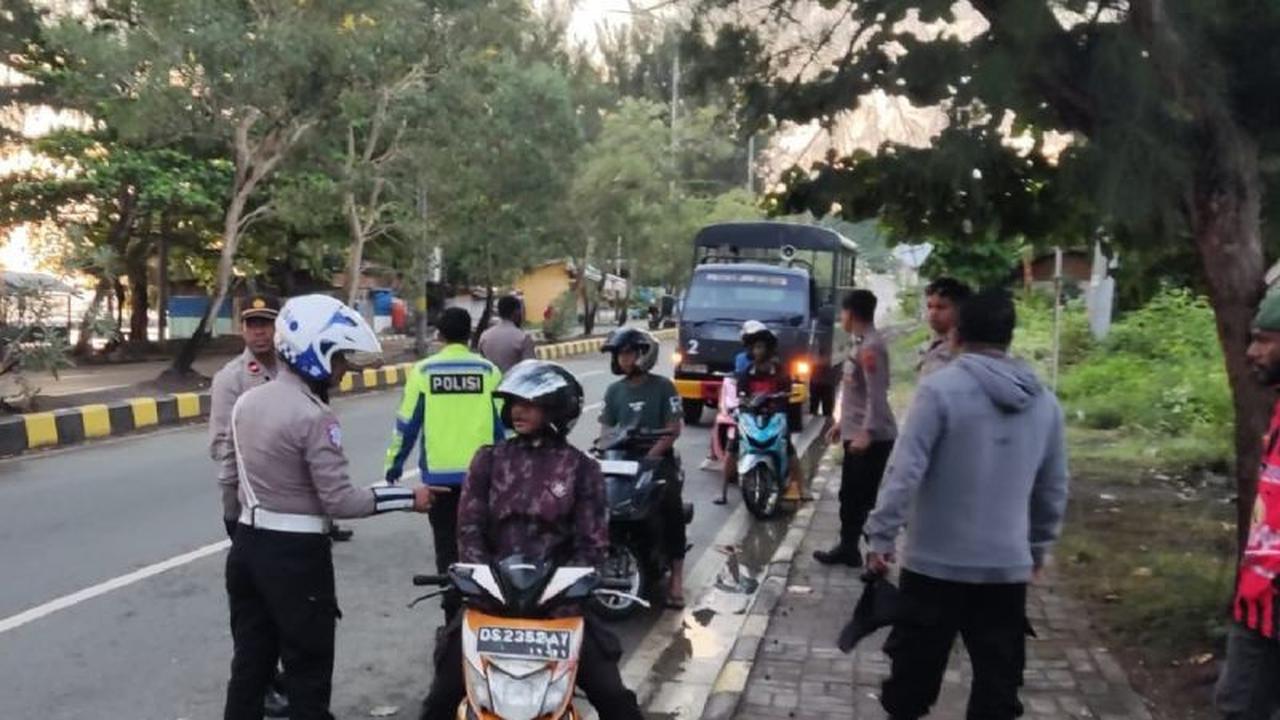 Polresta Jayapura Kota Gencarkan Patroli Cegah Balap Liar Usai Subuh Selama Ramadan 1447 H