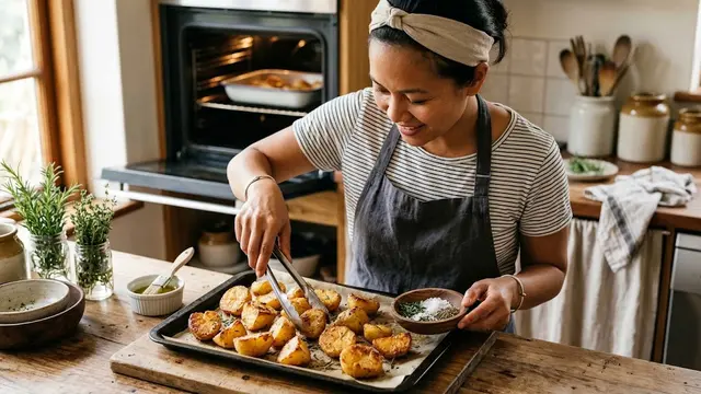 Resep Kentang Bakar/AI Generated