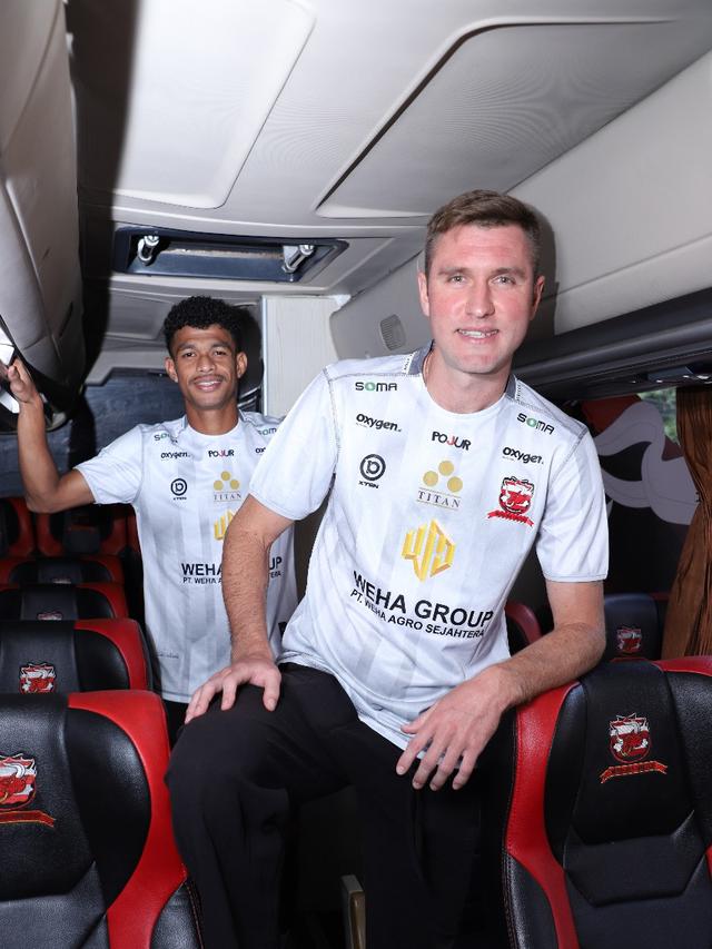 Jersey tandang Madura United musim 2025/2026. (Doc Madura United)