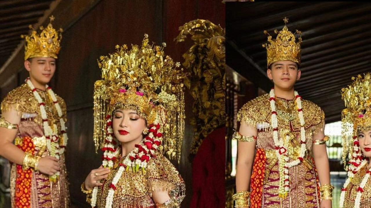 Hitungan Hari Jelang Pernikahan, Intip Foto-Foto Prewedding Iptu Hafiz dan Putri Andika Perkasa Berkonsep Nusantara