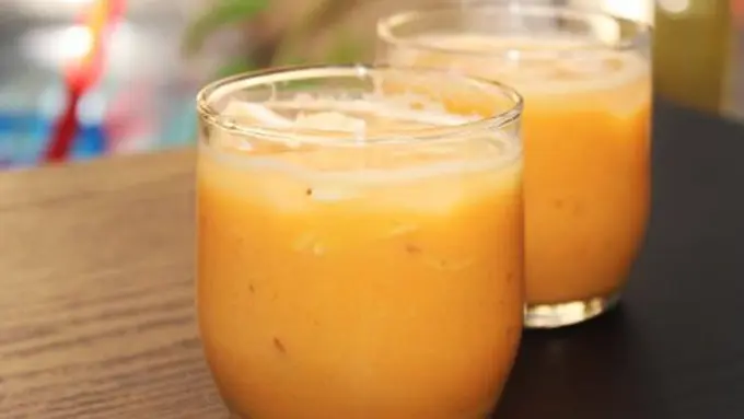 Carrot milk rasanya mirip Thai tea/copyright: secretindianrecipes