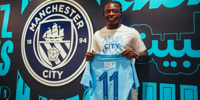 Jeremy Doku Sah Jadi Pemain Manchester City