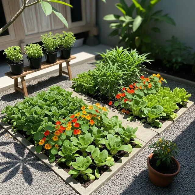 9 Ide Edible Garden Menyatu dengan Taman Bunga Biar Cantik dan Bisa Dimakan