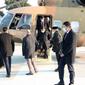 Jusuf Kalla beserta rombongan tiba di Afganistan dan dijemput helikopter militer. (Istimewa)