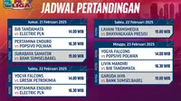 Jadwal Live Streaming Proliga 2025 Pekan 7 di Vidio