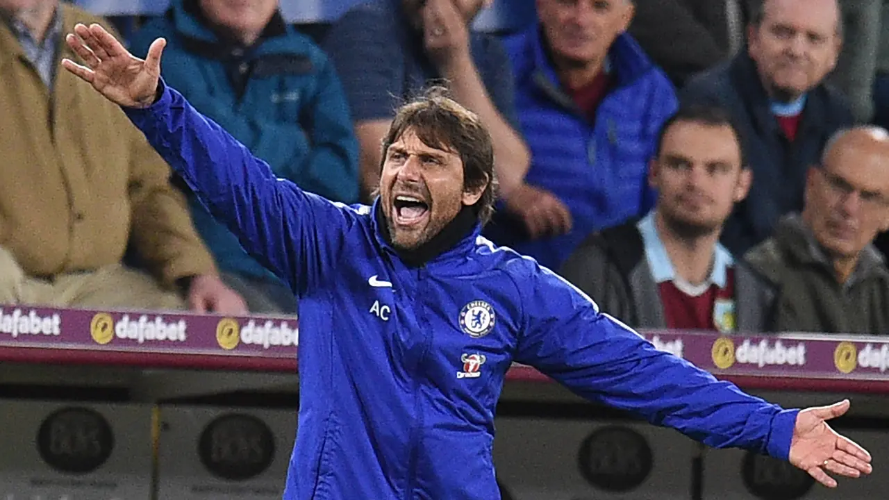 Antonio Conte, Burnley vs Chelsea