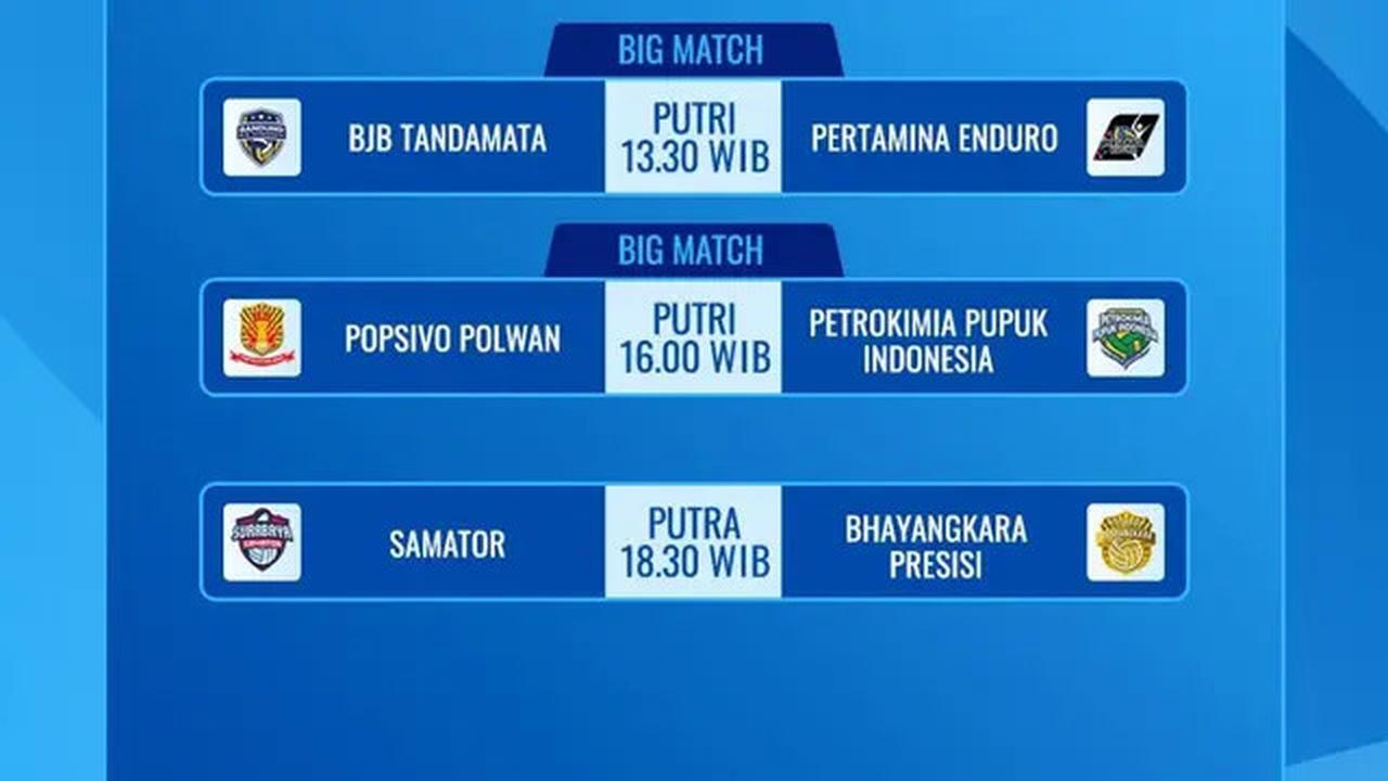 Popsivo Polwan Vs Livin Mandiri Awali PLN Mobile Proliga 2025 di Putaran 1 Minggu Ketiga, Catat Jadwalnya!