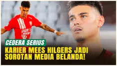 Cedera Serius, Media Belanda Ungkap Karier Mees Hilgers: Berada di Luar Skenario!