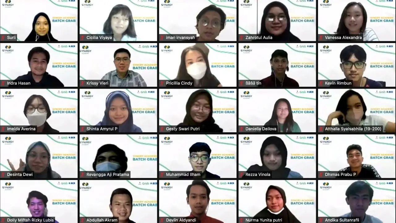 BCA dan Binar Academy melalui SYNRGY Academy mengumumkan kolaborasi bersama Grab Indonesia. (Dok BCA)