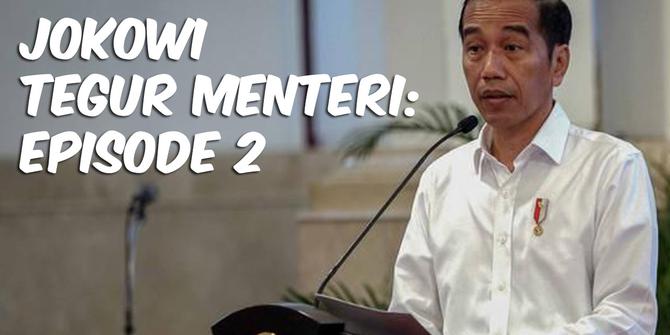 VIDEO: Jokowi Tegur Menteri Episode 2