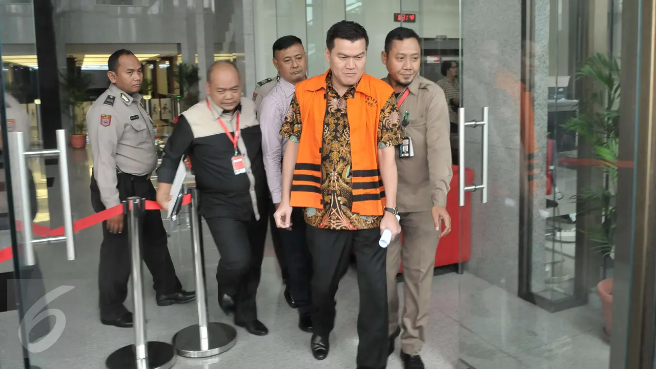 20170404- Andi Narogong Jalani Pemeriksaan Perdana di KPK-Jakarta- Helmi Afandi