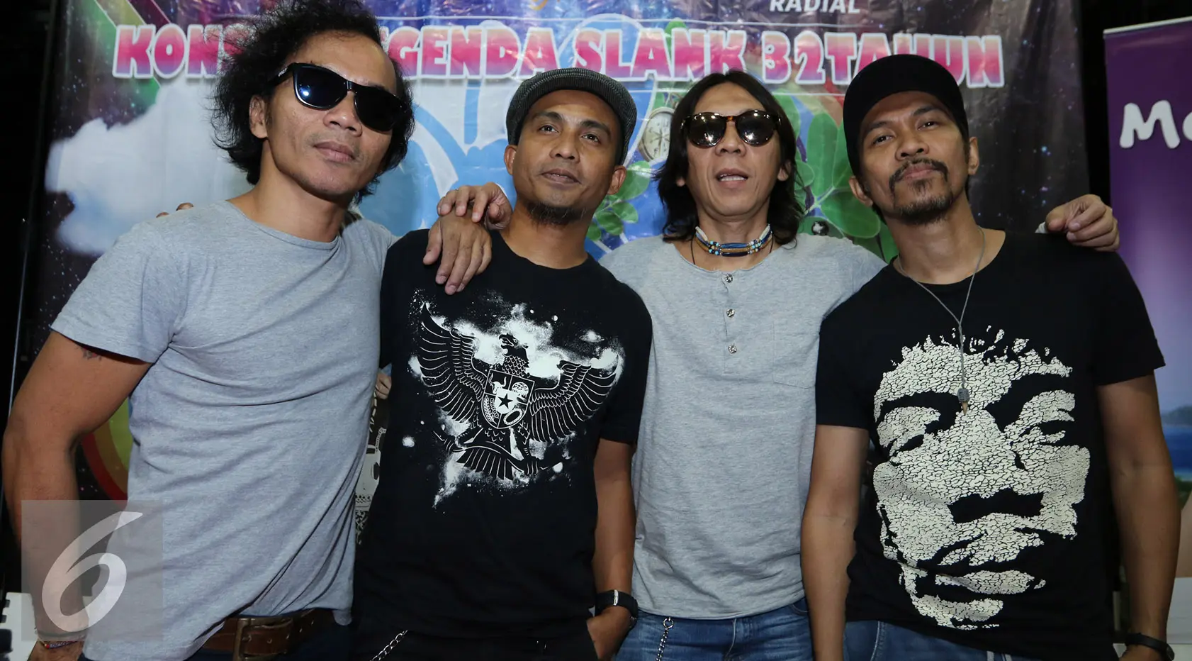 Slank (minus Abdee) [Foto: Herman Zakharia/Liputan6.com]