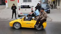 Tak Lulus SD, Kakek Tua Ciptakan Lamborghini Untuk Cucunya 