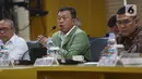 Menteri ATR/BPN Nusron Wahid mengatakan dalam lima tahun terakhir, sengketa tanah yang berhasil diselesaikan mencapai 108 persen. (Liputan6.com/Angga Yuniar)