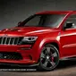 Grand Cherokee SRT dibekali mesin V8 berkapasitas 6,2 liter dengan fitur HEMI.