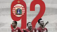 Ulang tahun Persija Jakarta ke-92. (Bola.com/Dody Iryawan)