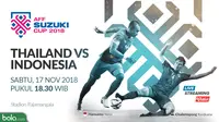 Piala AFF 2018 Thailand Vs Indonesia Duel Pemain (Bola.com/Adreanus Titus)