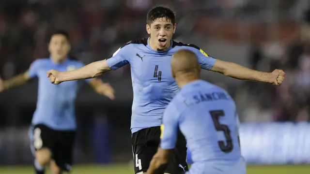 Uruguay, Paraguay, Luis Suarez, Kualifikasi Piala Dunia 2018