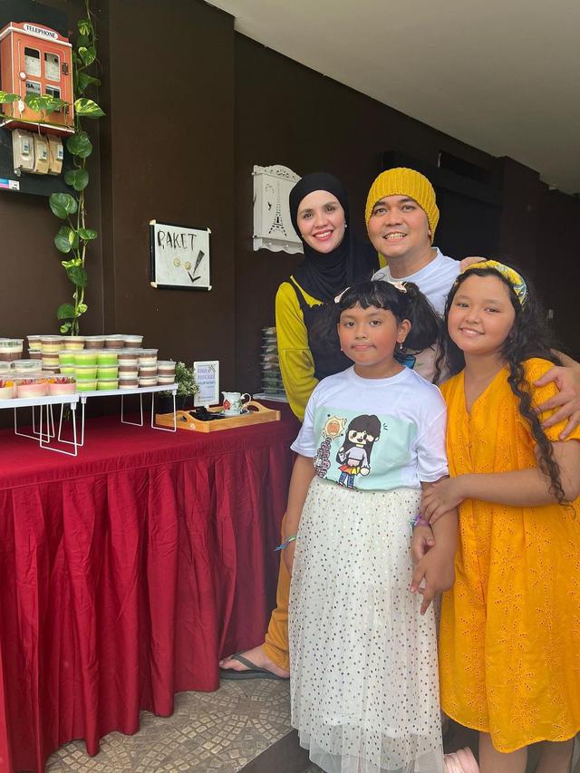 Ultah Anak Indra Bekti dan Dilla