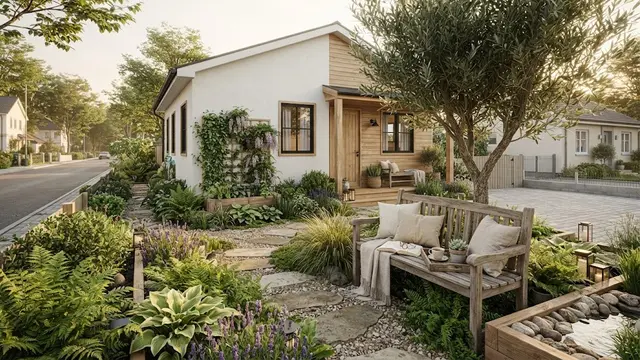 Desain Taman Kecil untuk Slow Living di Rumah Type 36